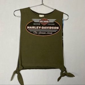 Harley Davidson tie side tank.  Size S